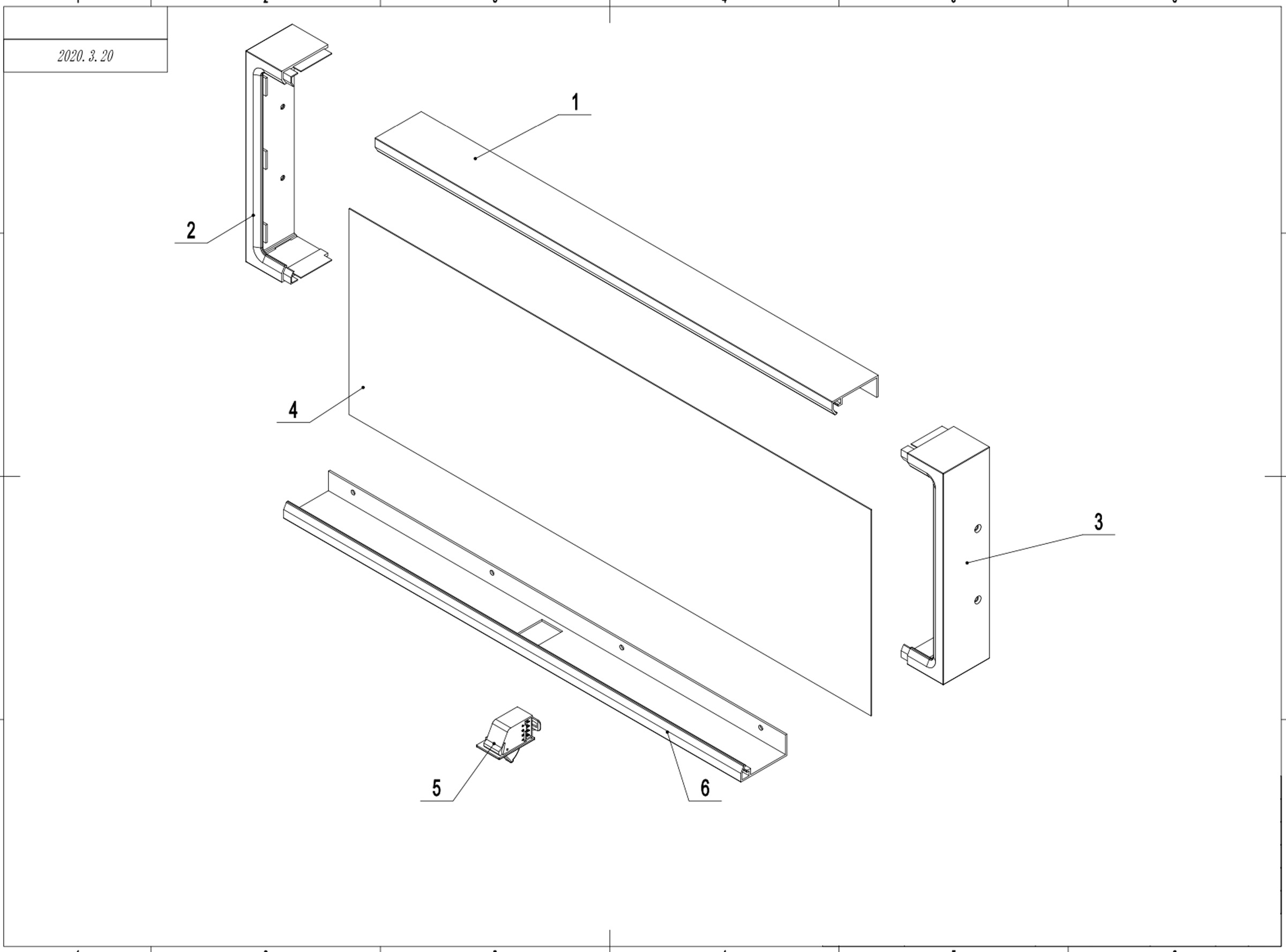 Version 1 - Top Panel Assembly Version 1 - Top Panel Assembly